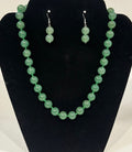 Set colier cu cercei din aventurin